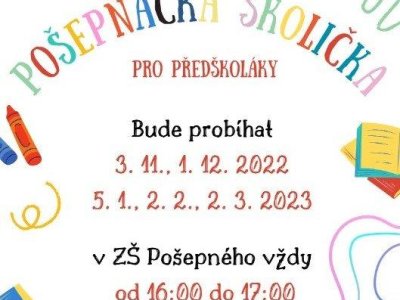 Pošepňácká školička ve školním roce 2022/2023