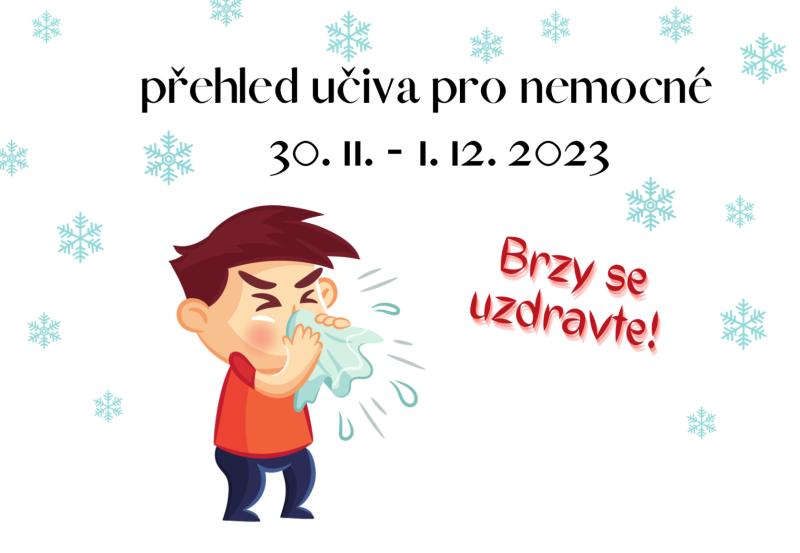 Učivo 30. 11. - 1. 12. 2023