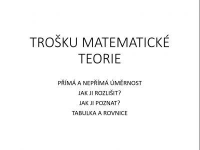 Matematika - plán od 22. do 25. 3.