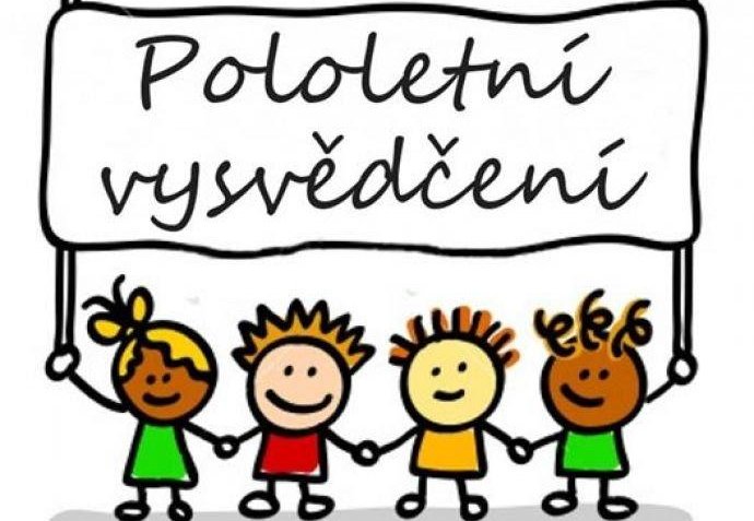 Pololetní vysvědčení a změna rozvrhu