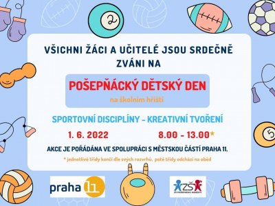 Pošepňácký dětský den 1. 6. 2022